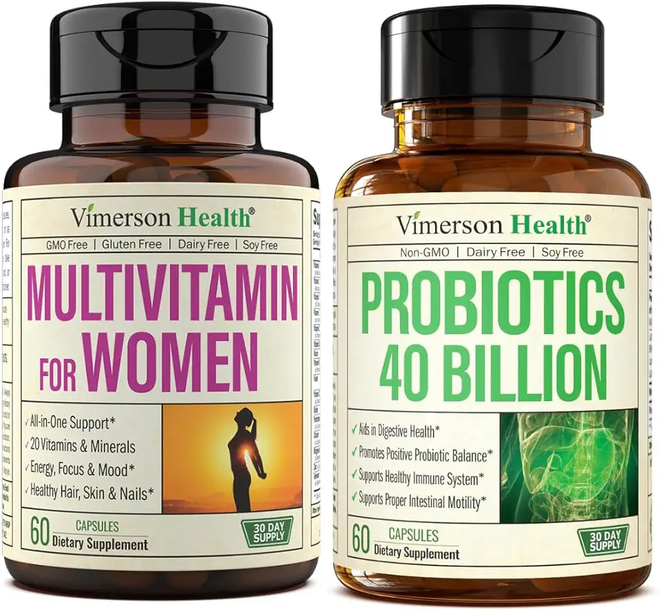 Women's Multivitamin & Probiotic 40 Billion J20260