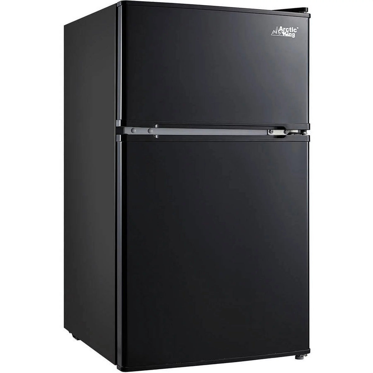 Black 3.2 Cu ft Two Door Mini Fridge with Freezer Y627