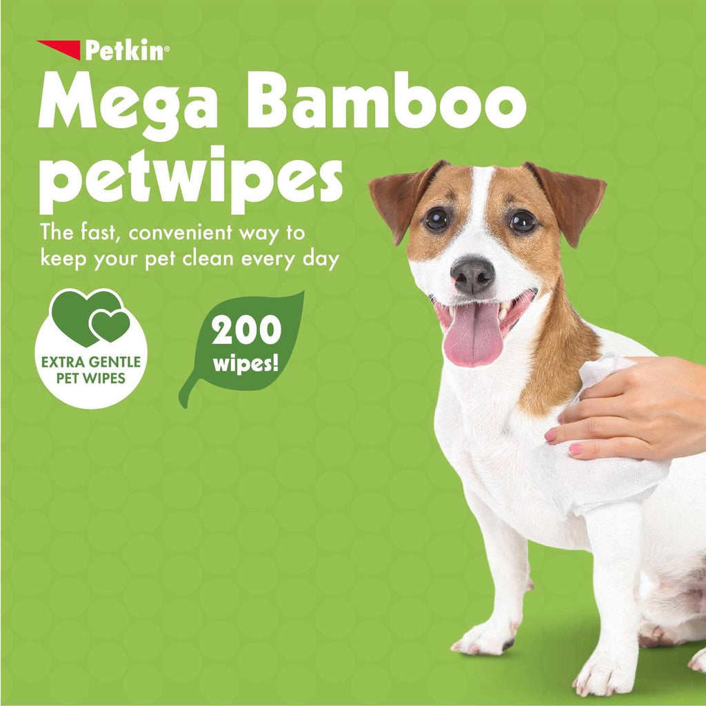 200 Bamboo Pet Wipes D91207