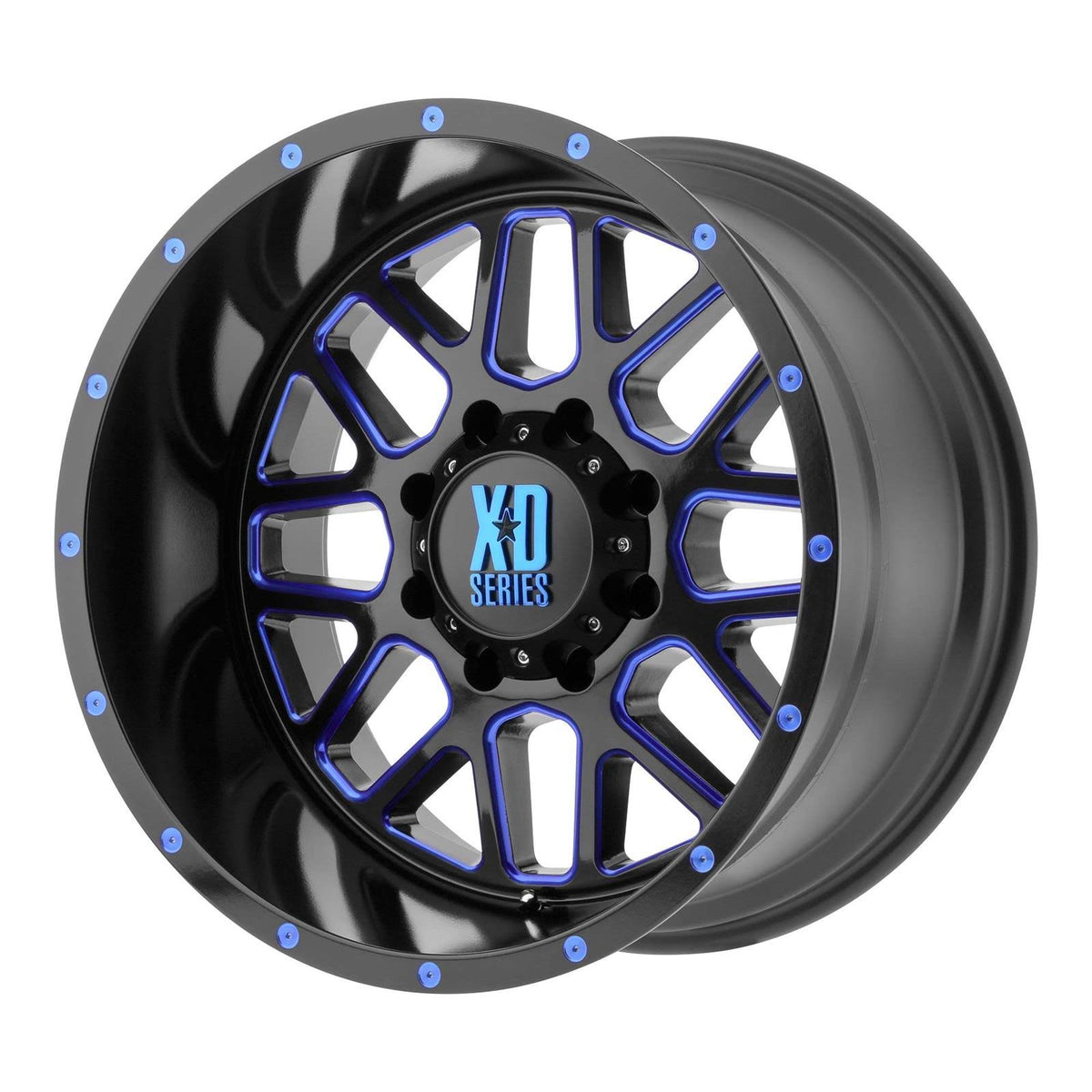 Black/Blue Wheel Rim S3833