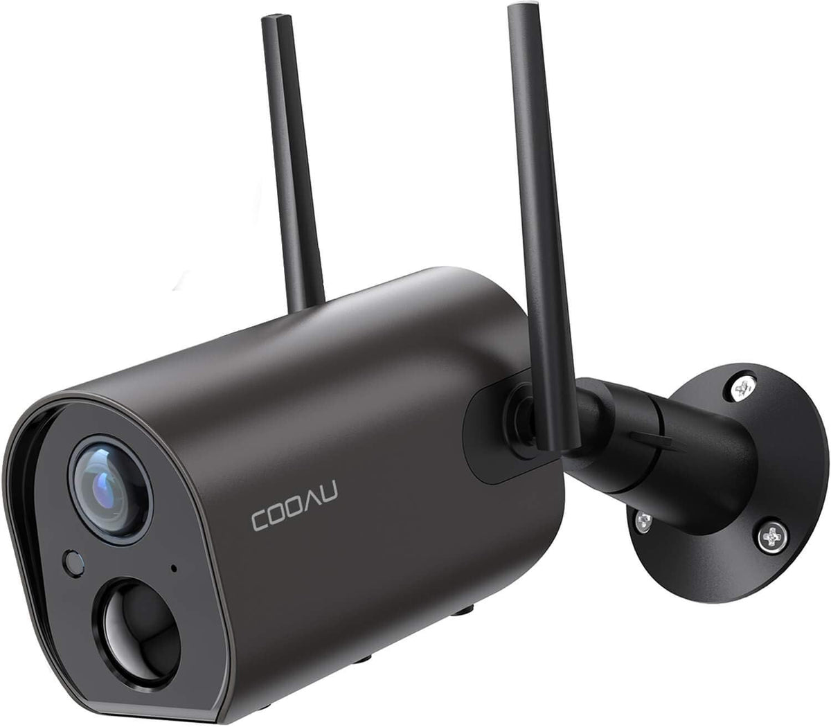 Black 15000mAh Rechargeable Battery Powered Outdoor Security Camera 1080P Night Vision IP66 Waterproof Z568