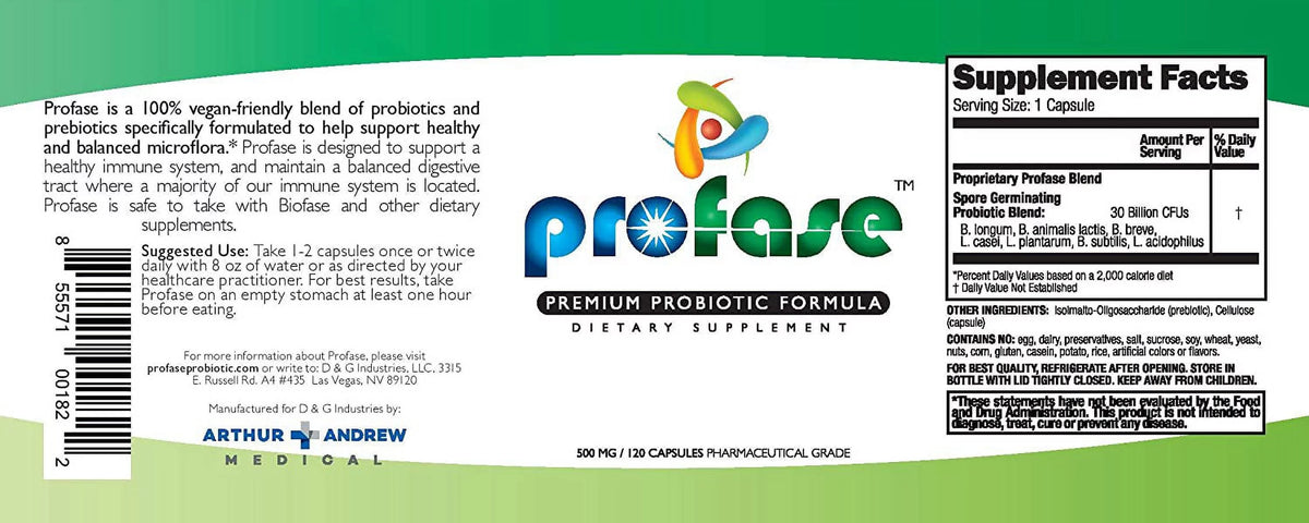120 Capsules Probiotic Formula I51844