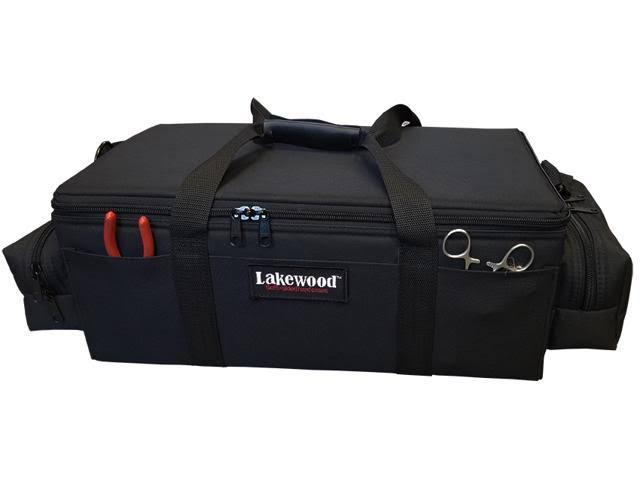 Black Soft-Sided Fishing Lure Case Q8547