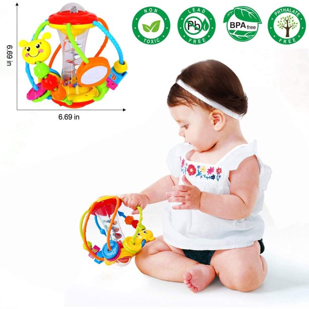 Baby Rattles Activity Ball Educational Toys Q790517