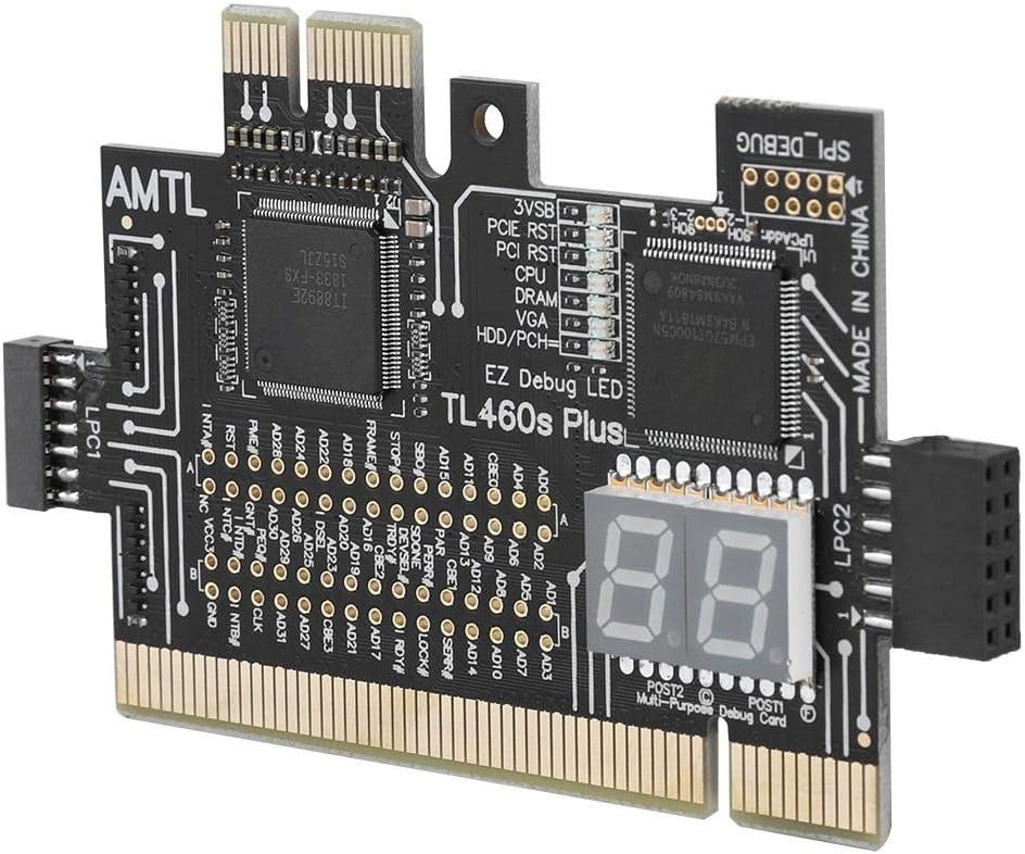 PCIE 4.0 Motherboard Diagnostic Card Pack of 2 S259396
