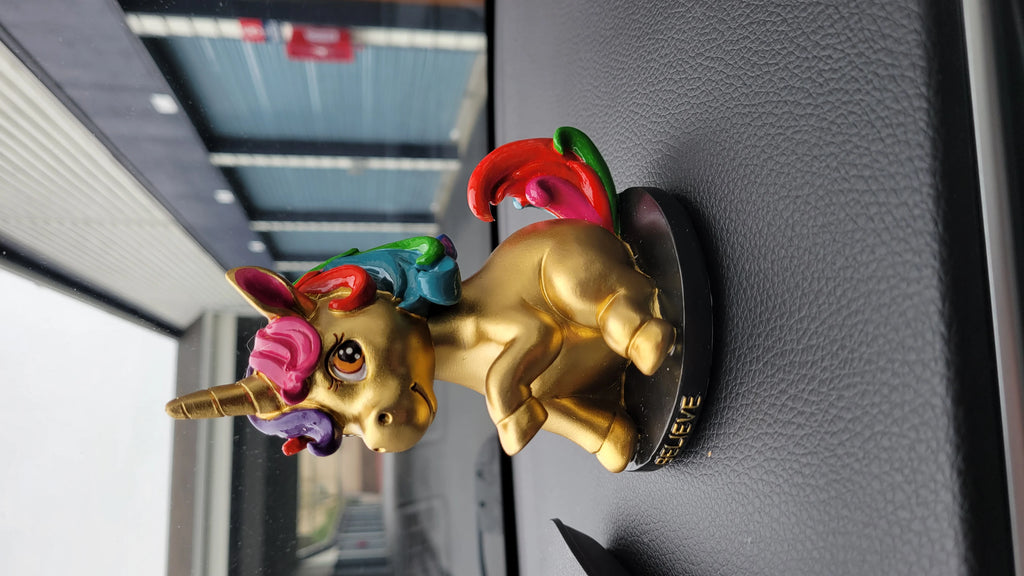 Luxury Resin Gold Lucky Money Bobblehead D660