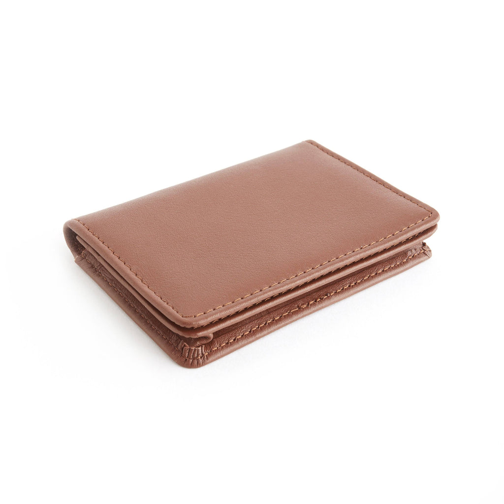 Leather Card Case - Orange R731