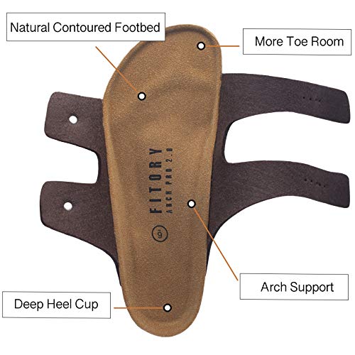 Arch Support Slides with Adjustable Buckle Straps and Cork Footbed N93179