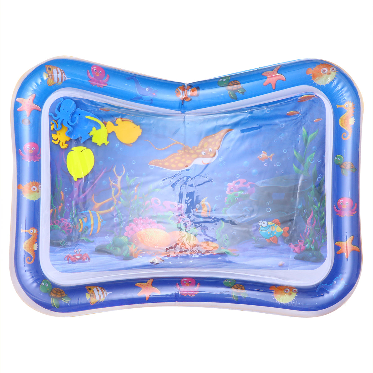 Inflatable Crawling Cushion Water Play Mat (Blue) V248410