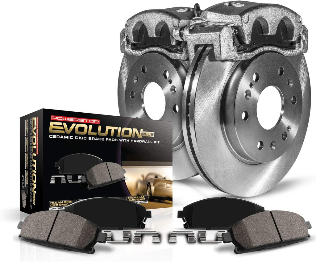 1-Click OE Replacement Brake Kit with Calipers Z108805