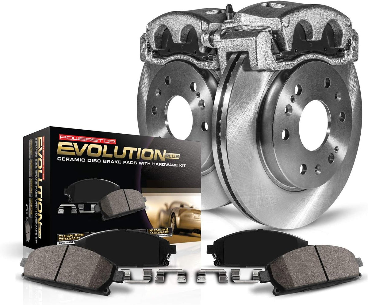 1-Click OE Replacement Brake Kit with Calipers Z108805