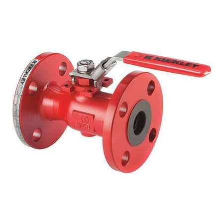 3/4x22 Flanged Carbon Steel Ball Valve J73586