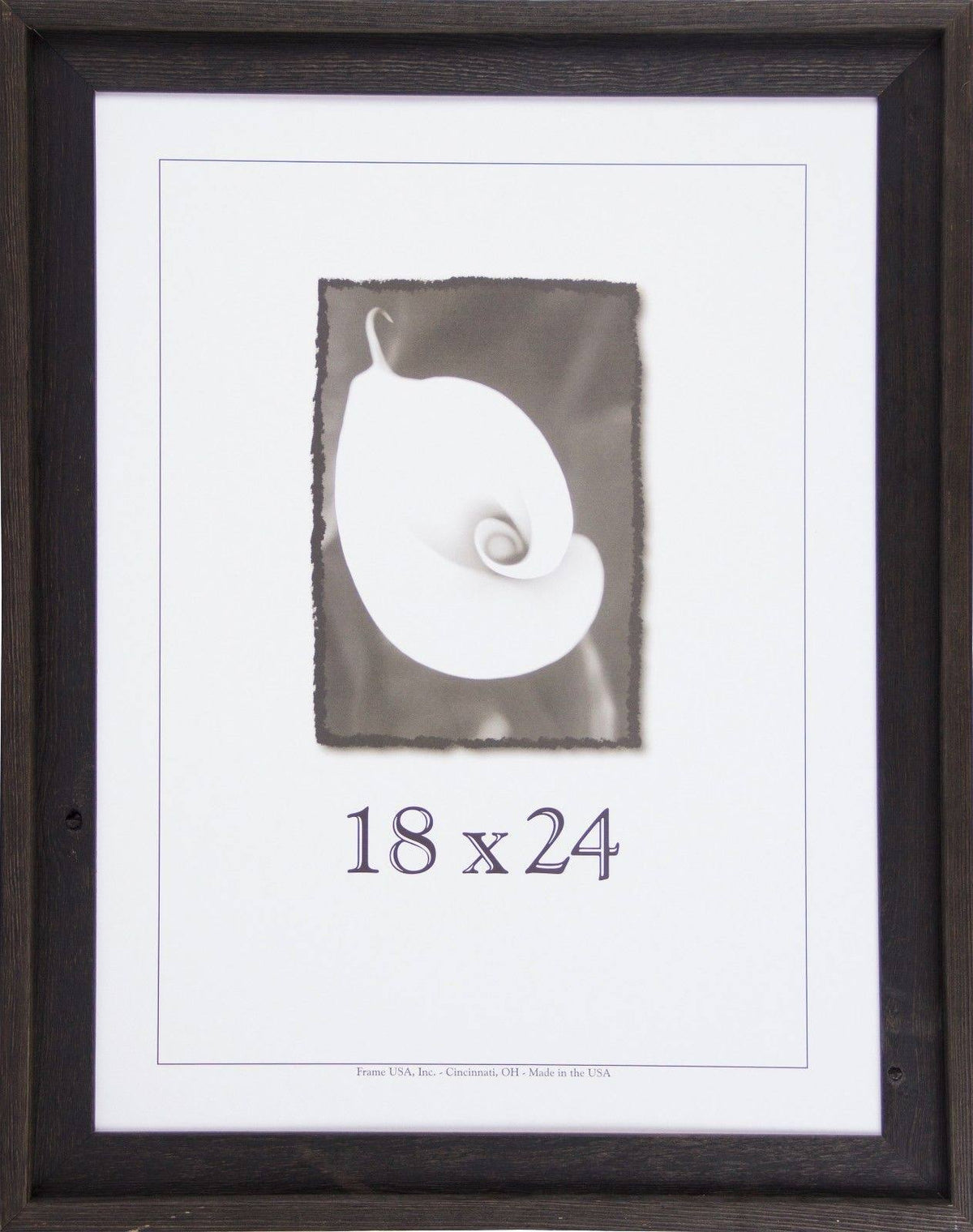 Black Picture Frame 18x24 Q761