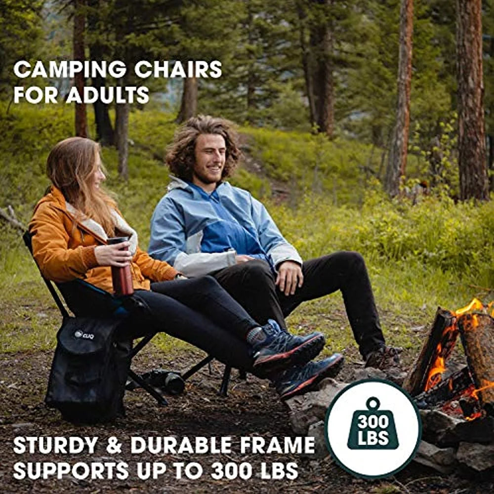 Portable Collapsible Camping Chair Supports 300 Lbs R73779
