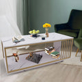 Marble Print Coffee Side End Table K508104
