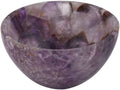 Handmade Carved Amethyst Stone Bowl 3 Inches C587491