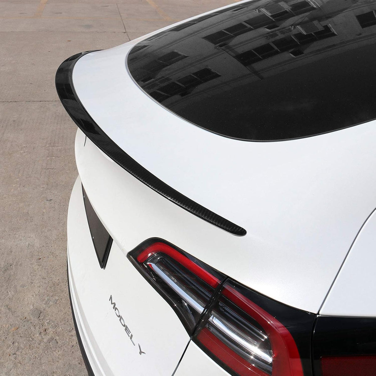 Real Carbon Fiber Rear Trunk Lip Spoiler T8022