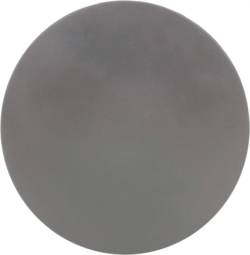Dark Grey Concrete Round Accent Table N196