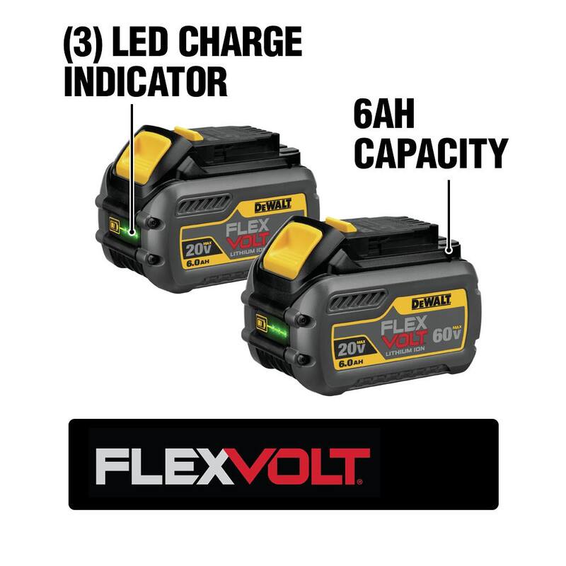 20V/60V MAX Lithium-Ion 6.0Ah Battery 4 Pack V476351
