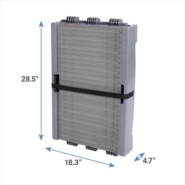 Tri-Fold Travel Dog Car Ramp L98596