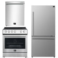 30 Electric Range, Refrigerator and Dishwasher in Stainless Steel U4838