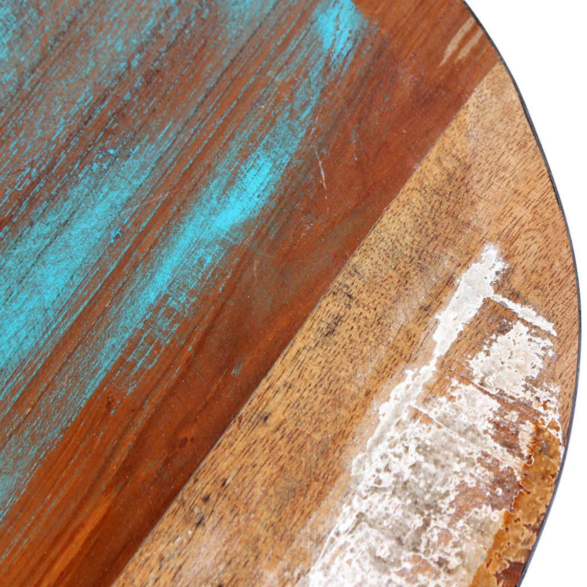 Aviator Stool Solid Reclaimed Wood G592
