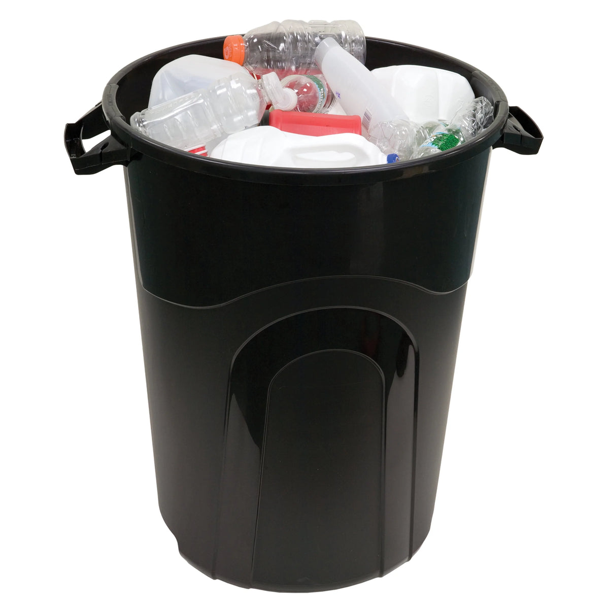 32 Gallon Heavy Duty Plastic Garbage Can with Lid P925456