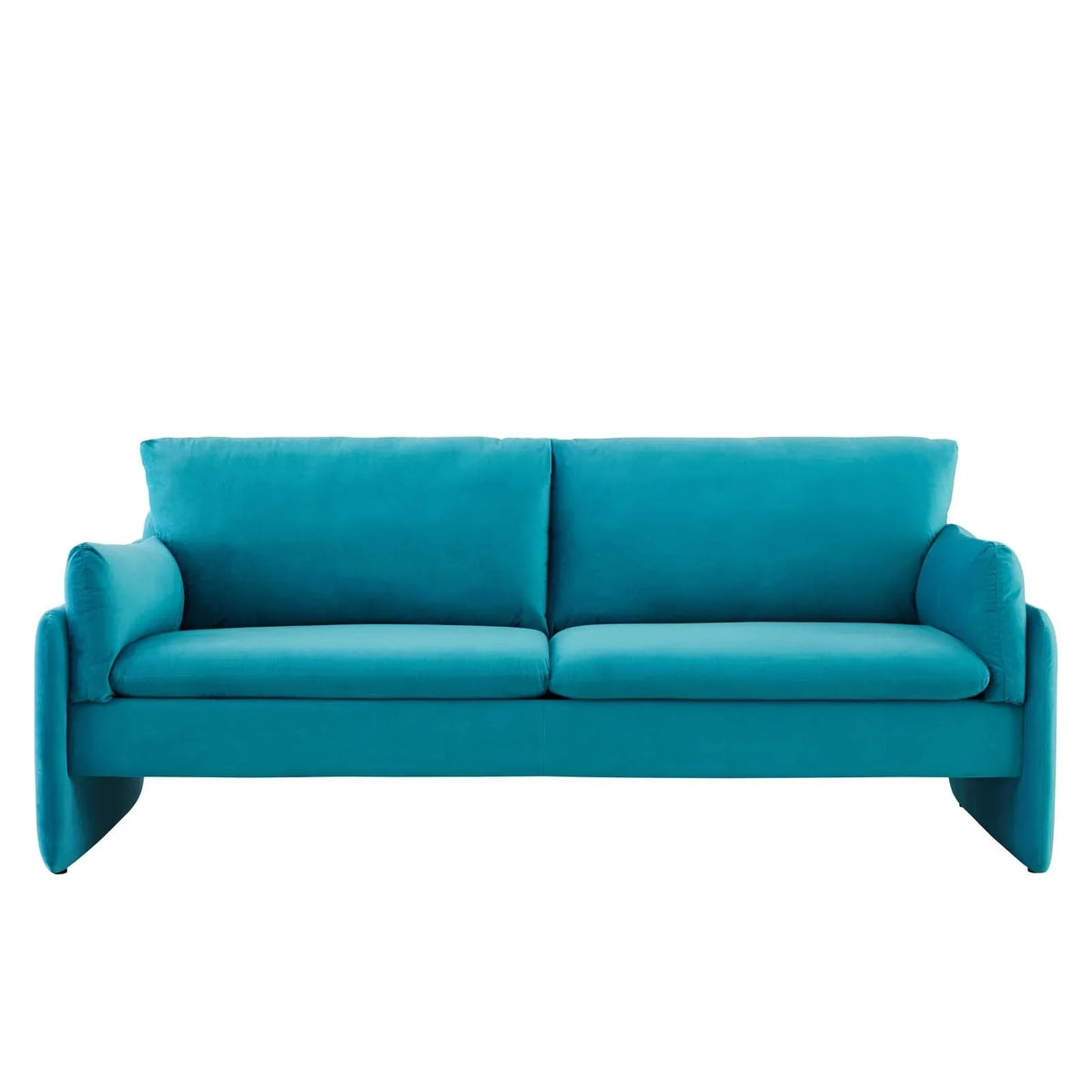 Blue Performance Velvet Sofa O873131