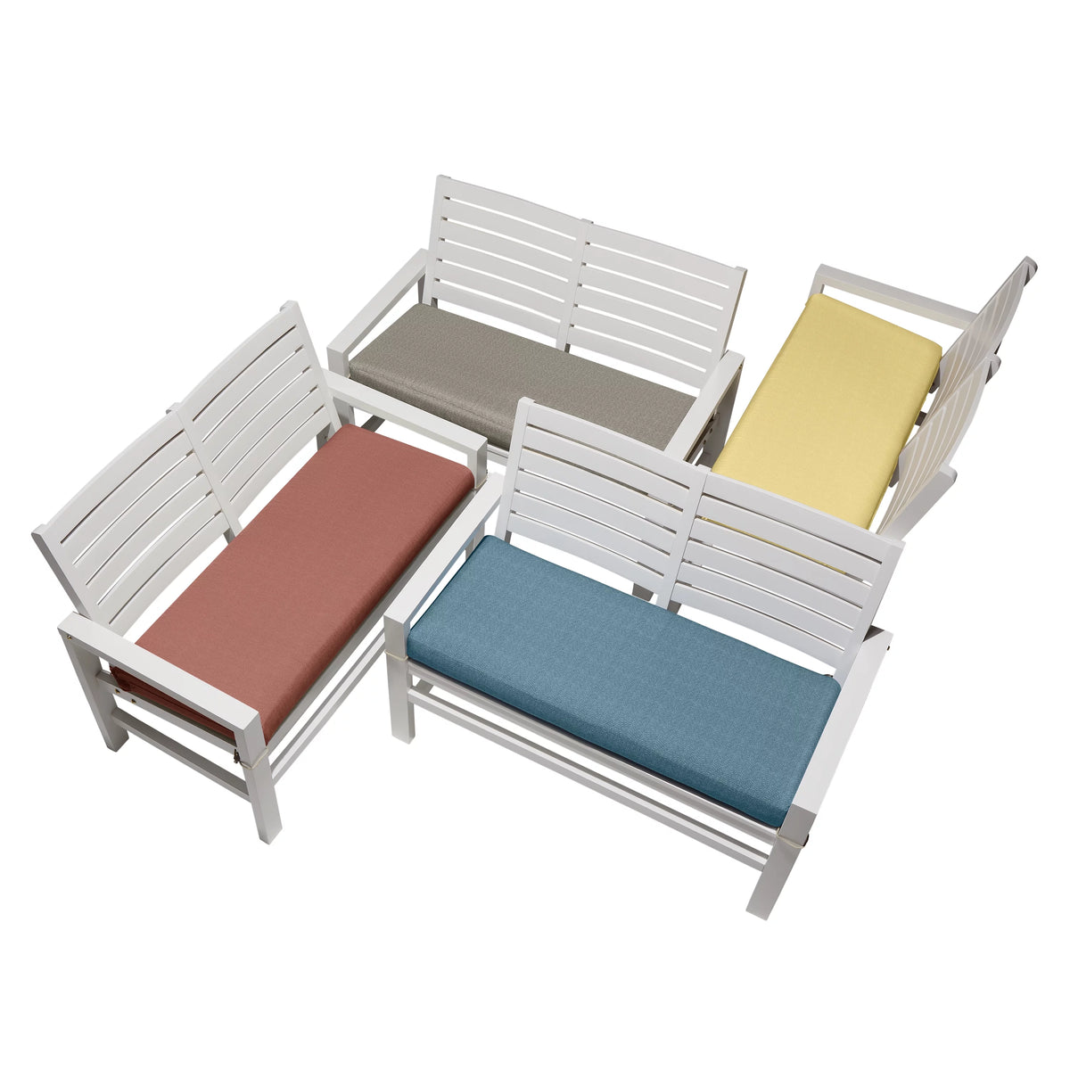 Water-Resistant Outdoor Bench Cushion, 54 x 18 x 3 inch Z697