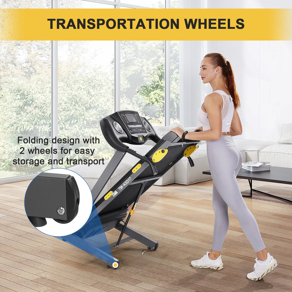 Folding Treadmill with Incline 1.5 HP K478