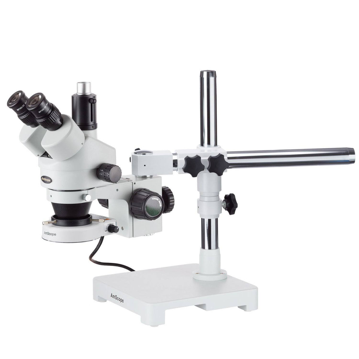 Trinocular Stereo Zoom Microscope, 3.5X-90X Magnification W2720
