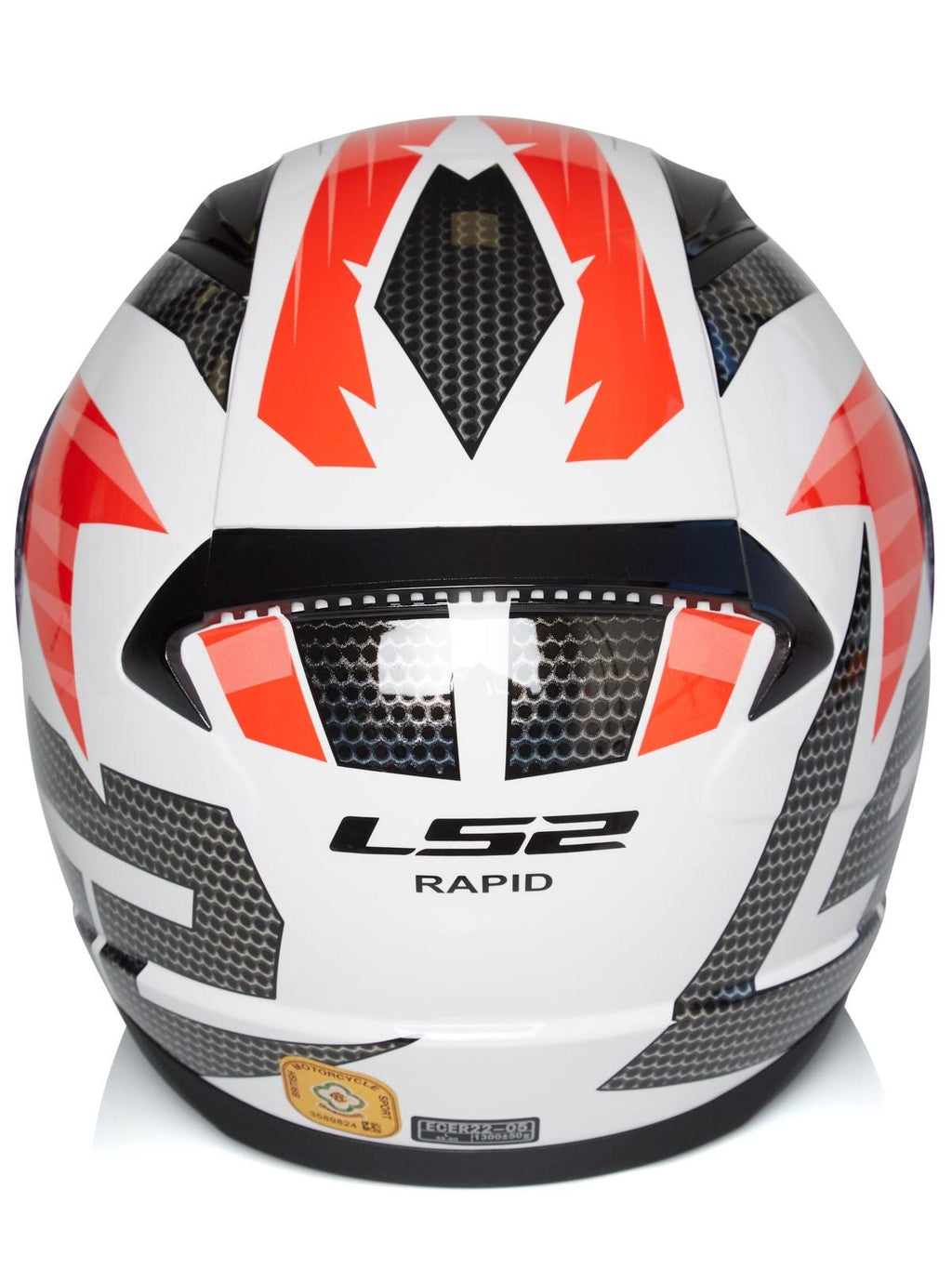White Red Helmet P8767