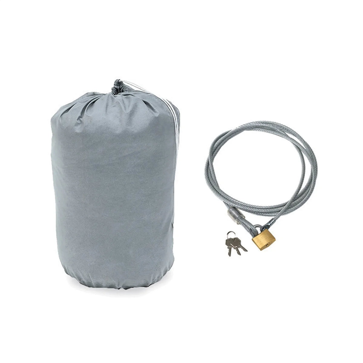 4-Layer 2-Door Full Car Cover, Grey R73116