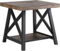 Rustic Oak Accent Table F186