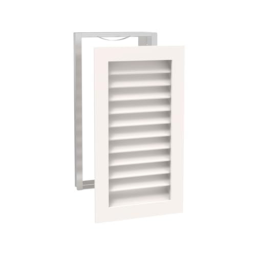 Decorative Wooden Louvered AC Return Grille I57922
