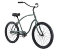 26 inch Single Speed Beach Cruiser Bike Matte Army Green Q43832