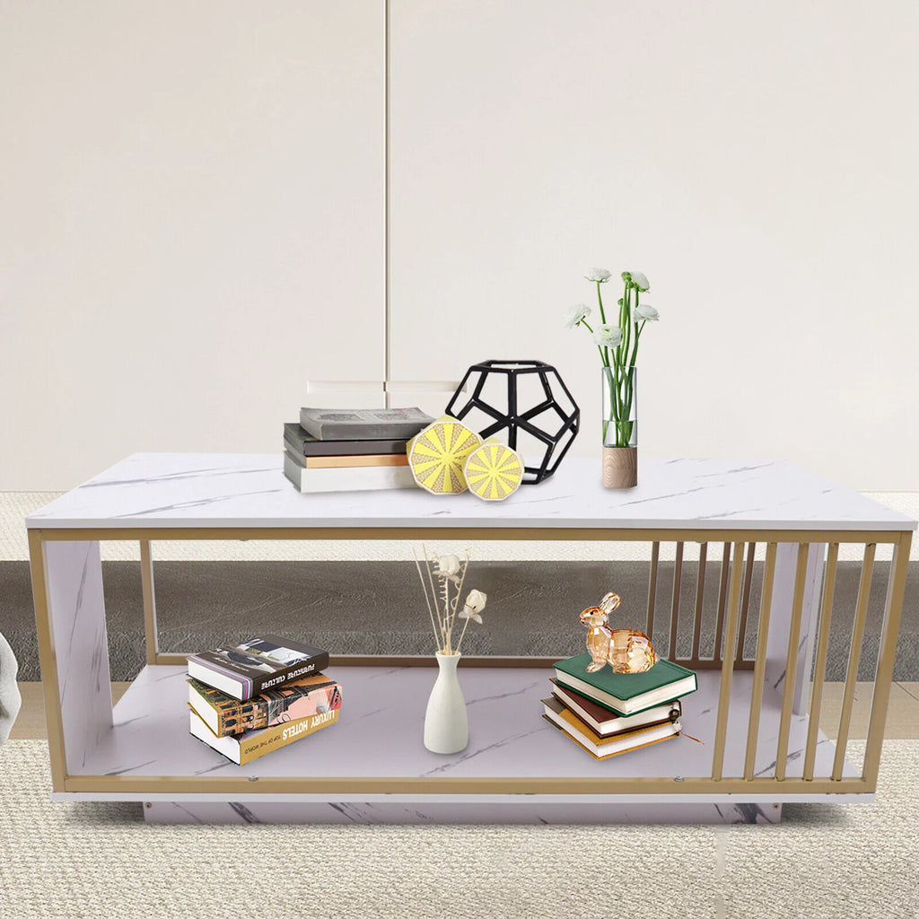 Marble Print Coffee Side End Table K508104