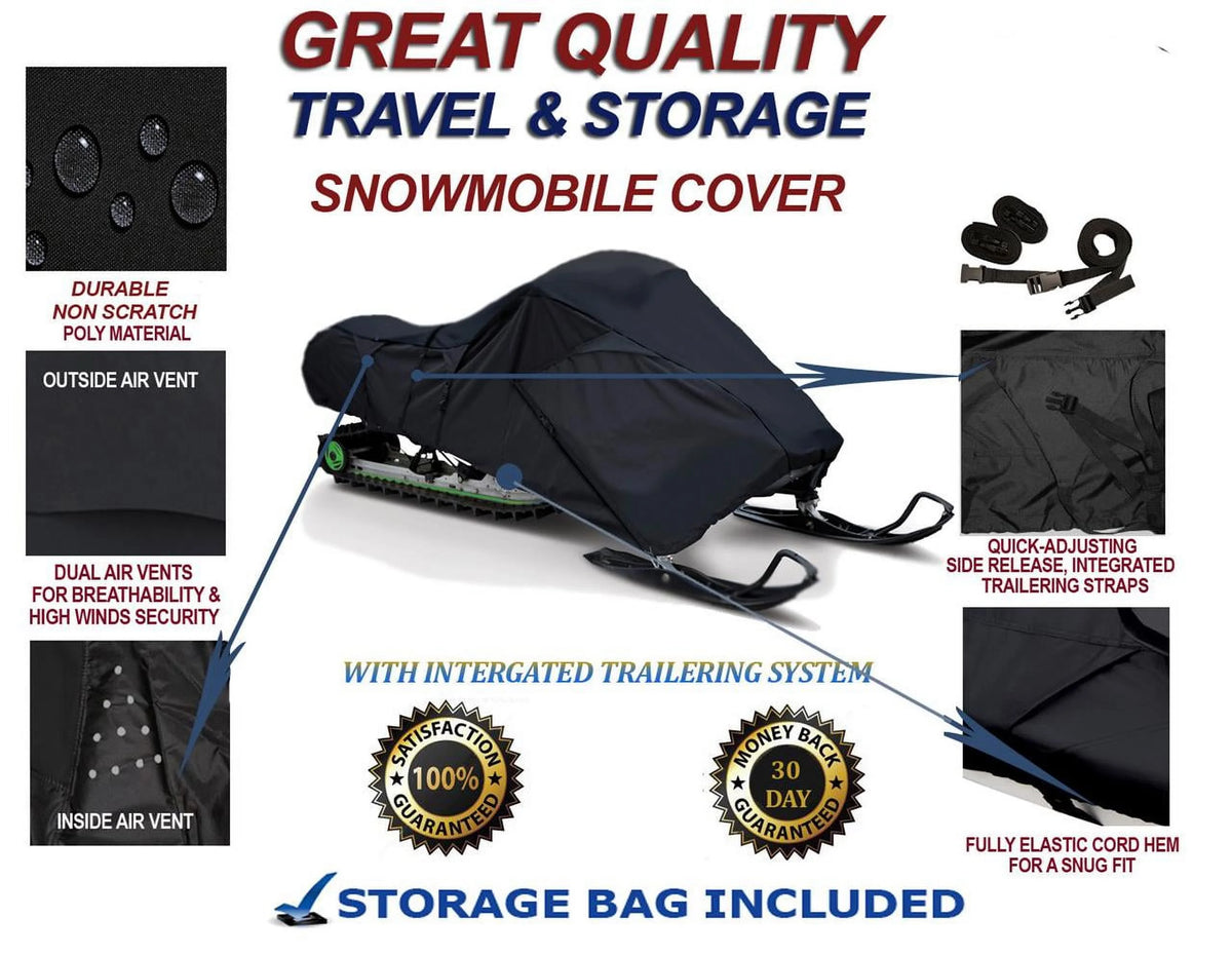 300D Snowmobile Travel and Storage Cover F501809