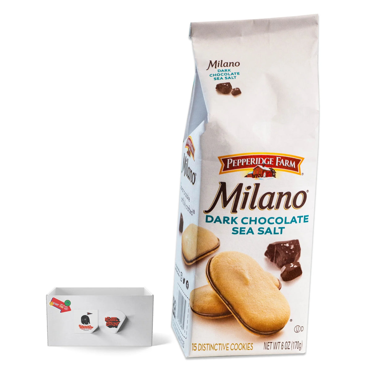 Dark Chocolate Sea Salt Cookies, Orange Chocolate Cookies, Chocolate Covered Pretzels Snack Bundle K15266