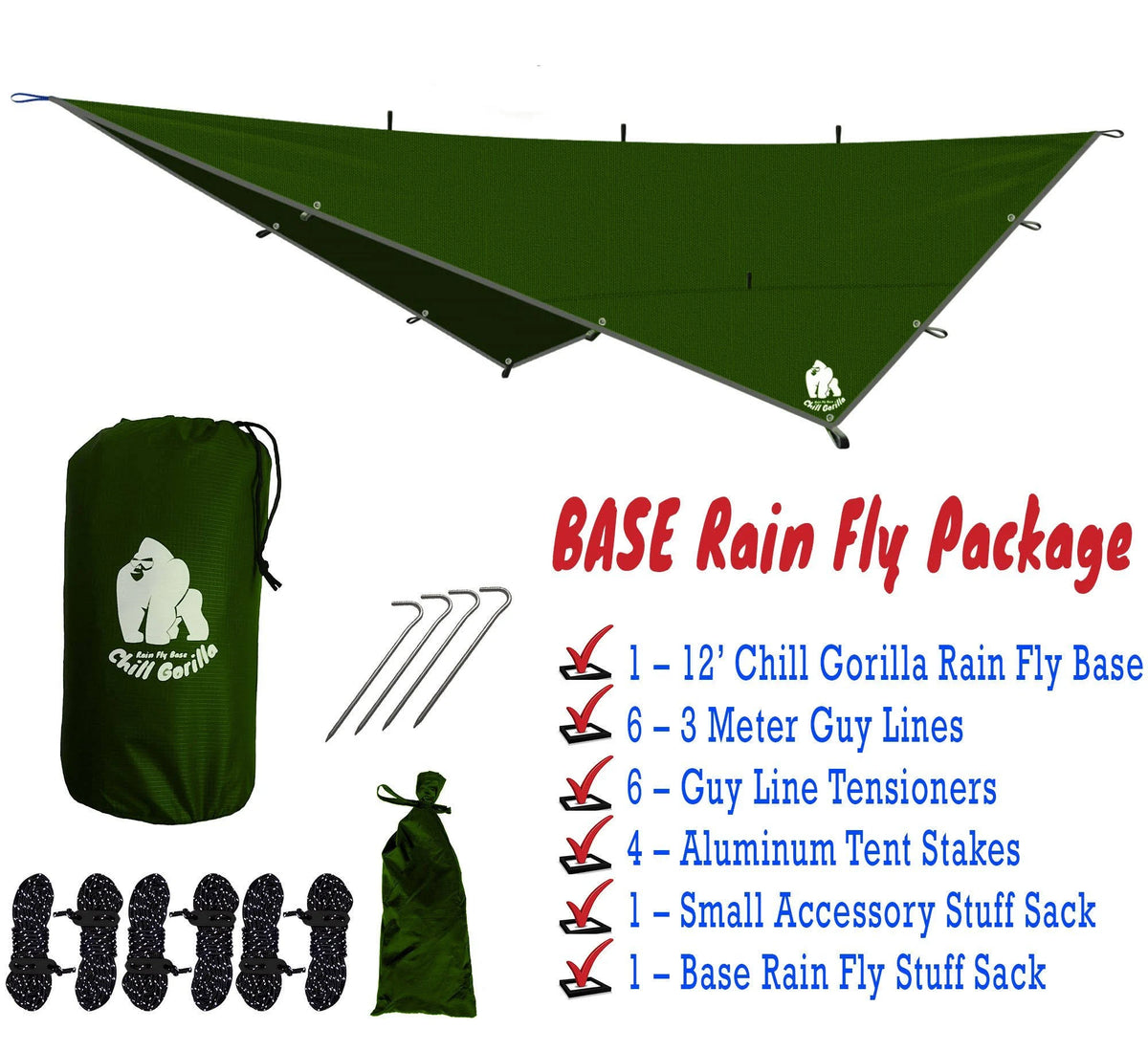 12 ft Waterproof Camping Tarp H9111