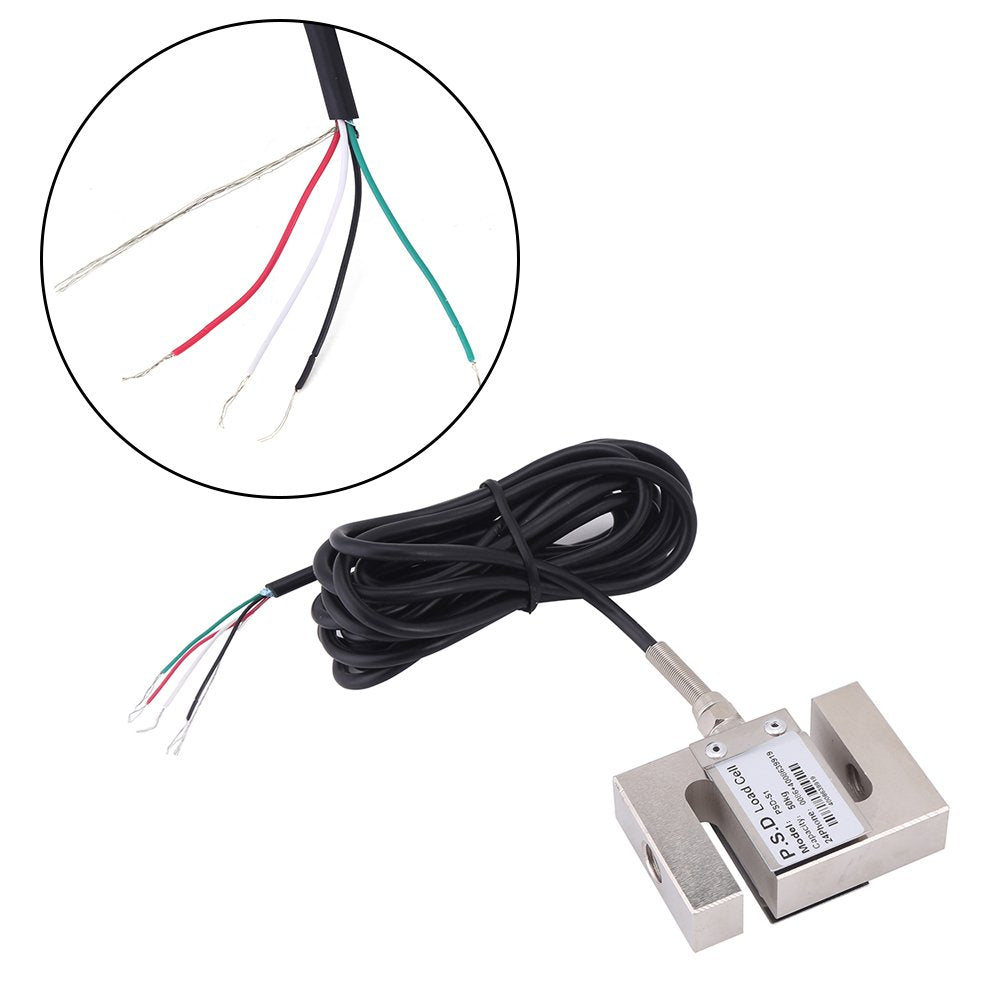 Portable S-type Beam Load Cell Scale Sensor 50kg Pack of 2 A444