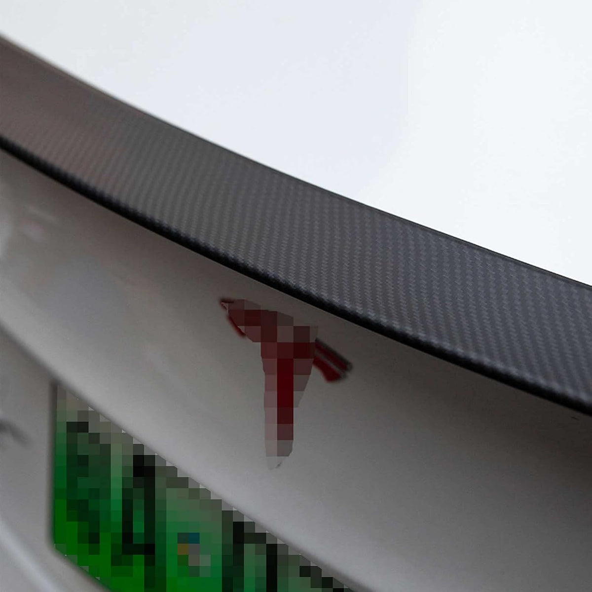 Real Carbon Fiber Rear Trunk Lip Spoiler T8022