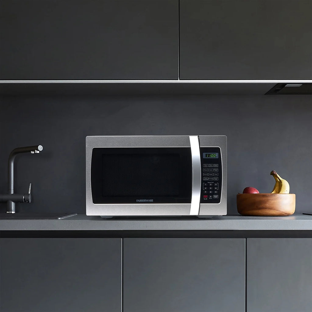 1000 Watts 1.3 cu ft Stainless Steel Microwave Oven G715637
