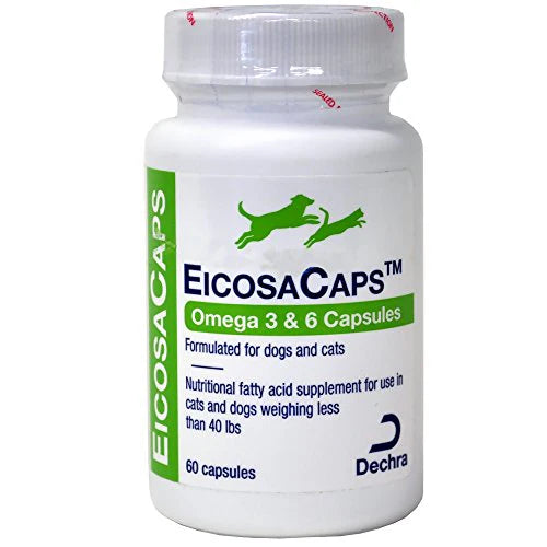 Omega 3 & 6 Capsules for Cats and Dogs 60 Count J77615