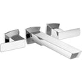 Two-Handle Wall Mount Tub Filler Chrome O8249