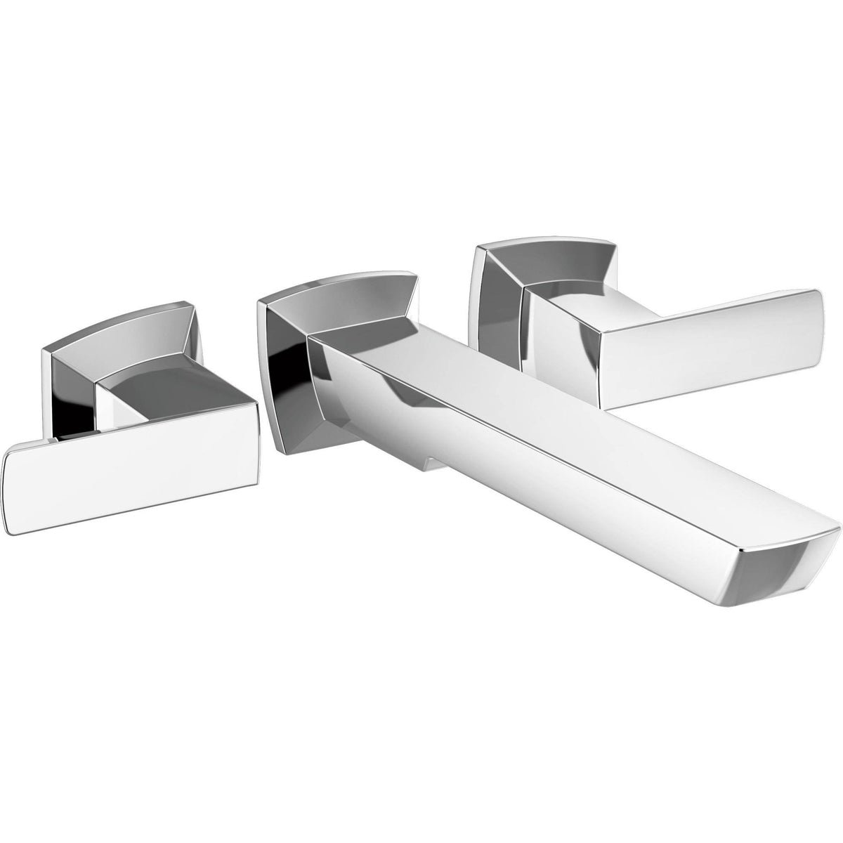 Two-Handle Wall Mount Tub Filler Chrome O8249