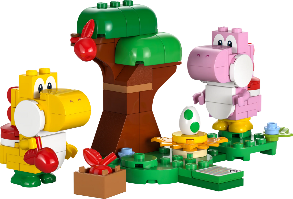 Building Toy Set with 2 Brick-Built Characters Q644
