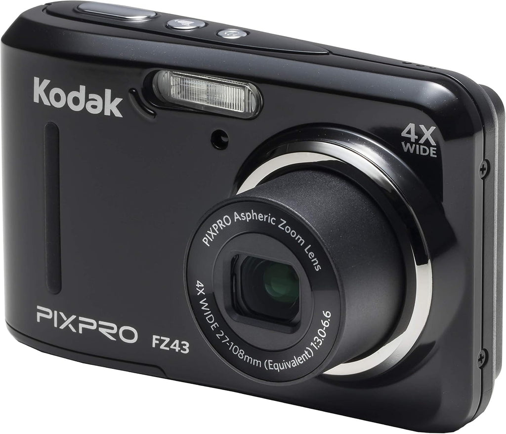 16MP Digital Camera with 4X Optical Zoom and 2.7 LCD Screen Black U69474