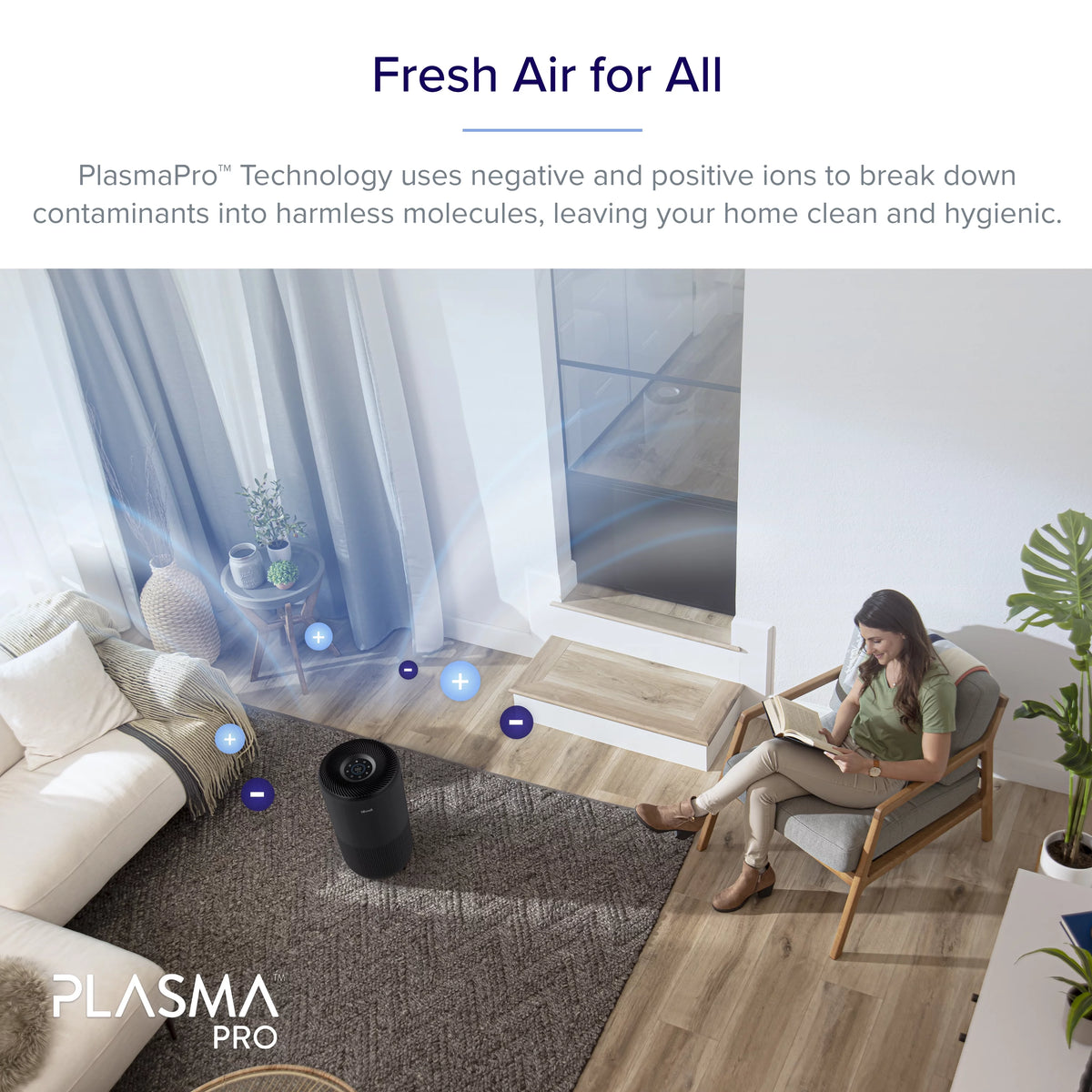 Air Purifier True HEPA Air Cleaner C47149