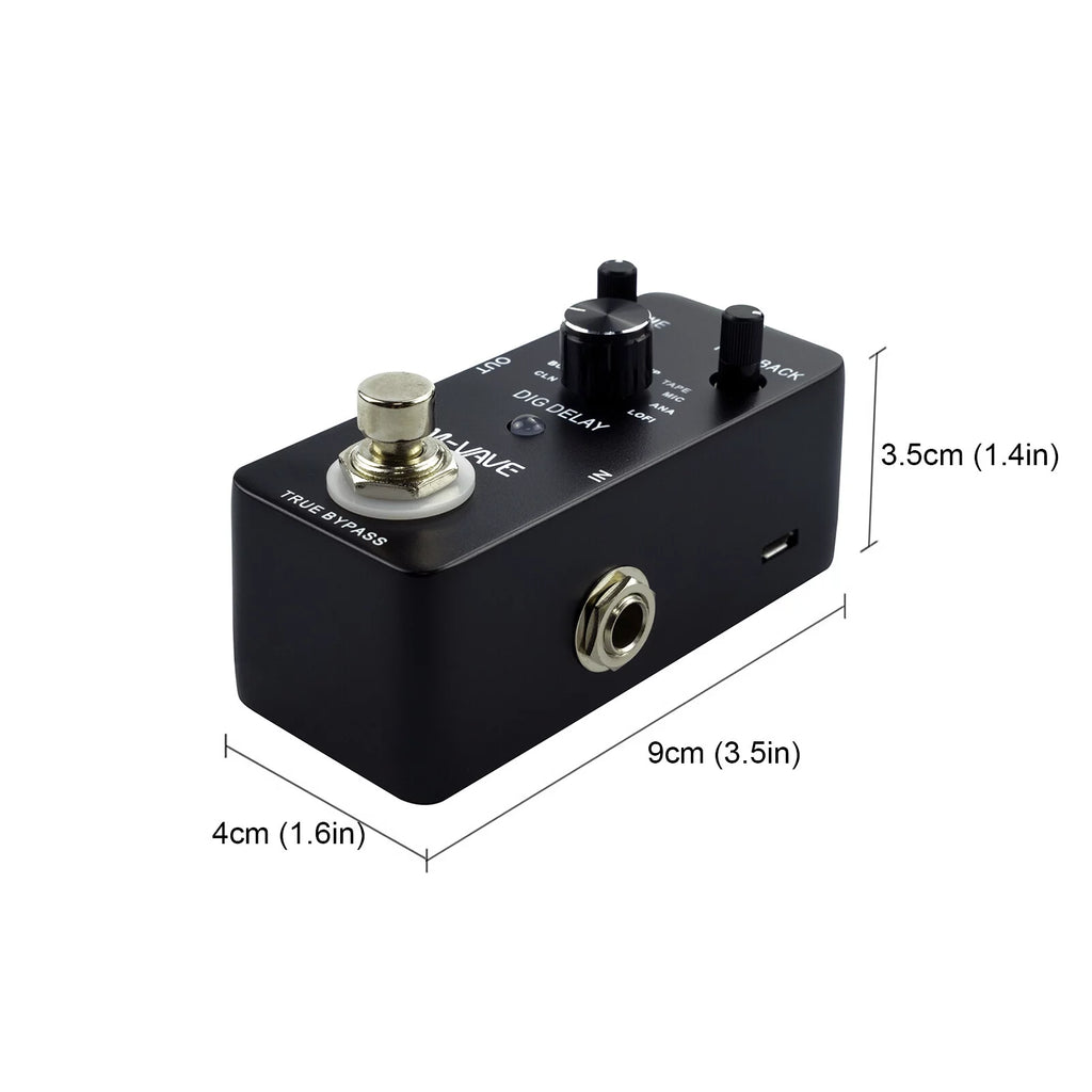 Digital Delay Guitar Effect Pedal L350931
